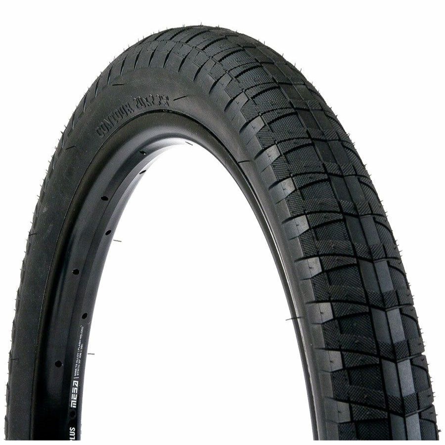 Bike Tires & Tubes * | New Products Salt Salt Contour Bmx Tire 20 X 2.35 , Black, 65Psi