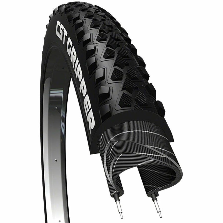 Mountain Bike Tire * | New Models Cst Gripper Mountain Bike Tire 26 X 2.1, Clincher, Wire, Black