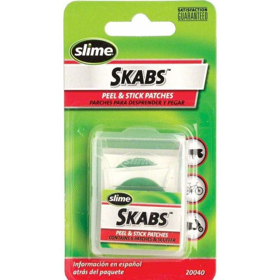 Bike Tubes & Accessories * | Good Quality Slime Skabs Glueless Patch Kit: 6-Pack