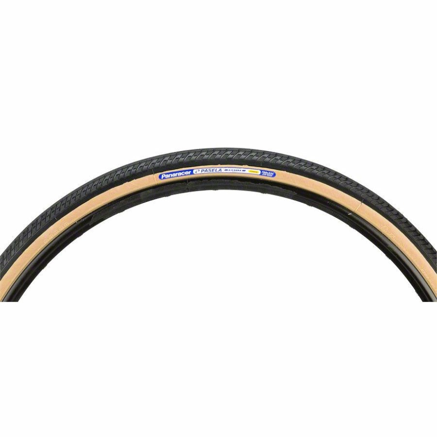 Bike Tires & Tubes * | Sale Panaracer Pasela Protite Touring-Hybrid Bike Tire 700 X 38, Clincher, Folding/Tan, 60Tpi