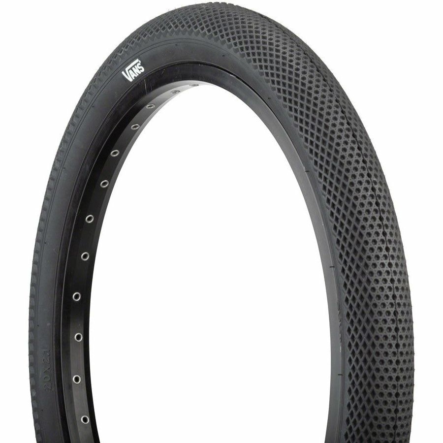 Bike Tires & Tubes * | At Reduced Price Cult X Vans Bmx Bike Tire 20 X 2.4, Clincher, Wire, Black