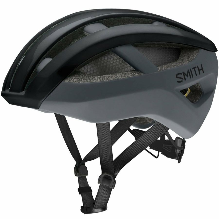 Bike Helmets * | Online Smith Network Mips Bike Helmet Black / Matte Cement