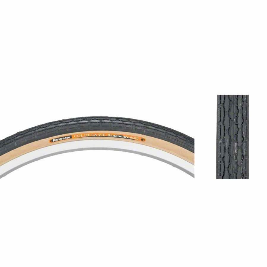 Bike Tires & Tubes * | Online Panaracer Col De La Vie 650B X 38Mm Gumwall Bike Tire