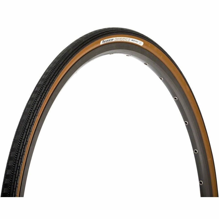 Bike Tires & Tubes * | Hot Selling Panaracer Gravelking Ss Plus Gravel/Road Bike Tire 700 X 28, Clincher, Folding/Brown, Protite Protection