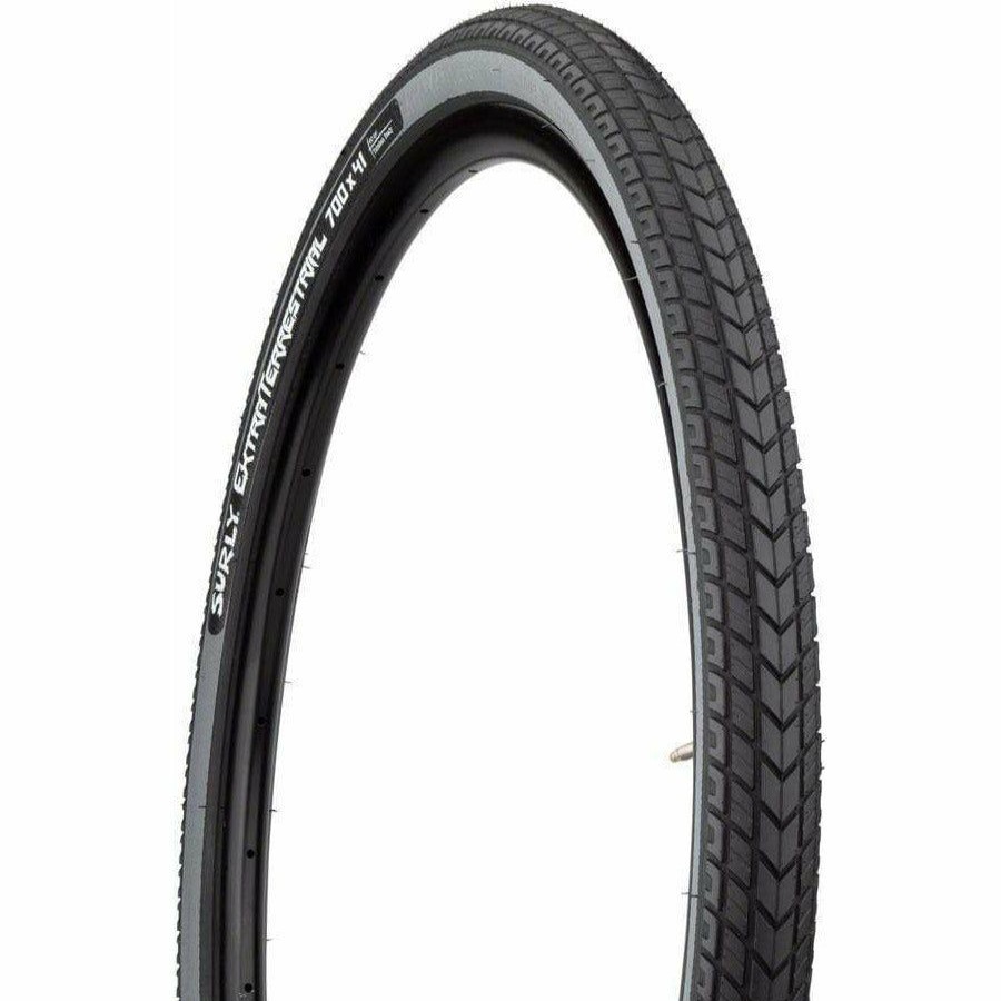 Bike Tires & Tubes * | New Products Surly Extraterrestrial Tire 700 X 41, Tubeless, Folding/Slate, 60Tpi