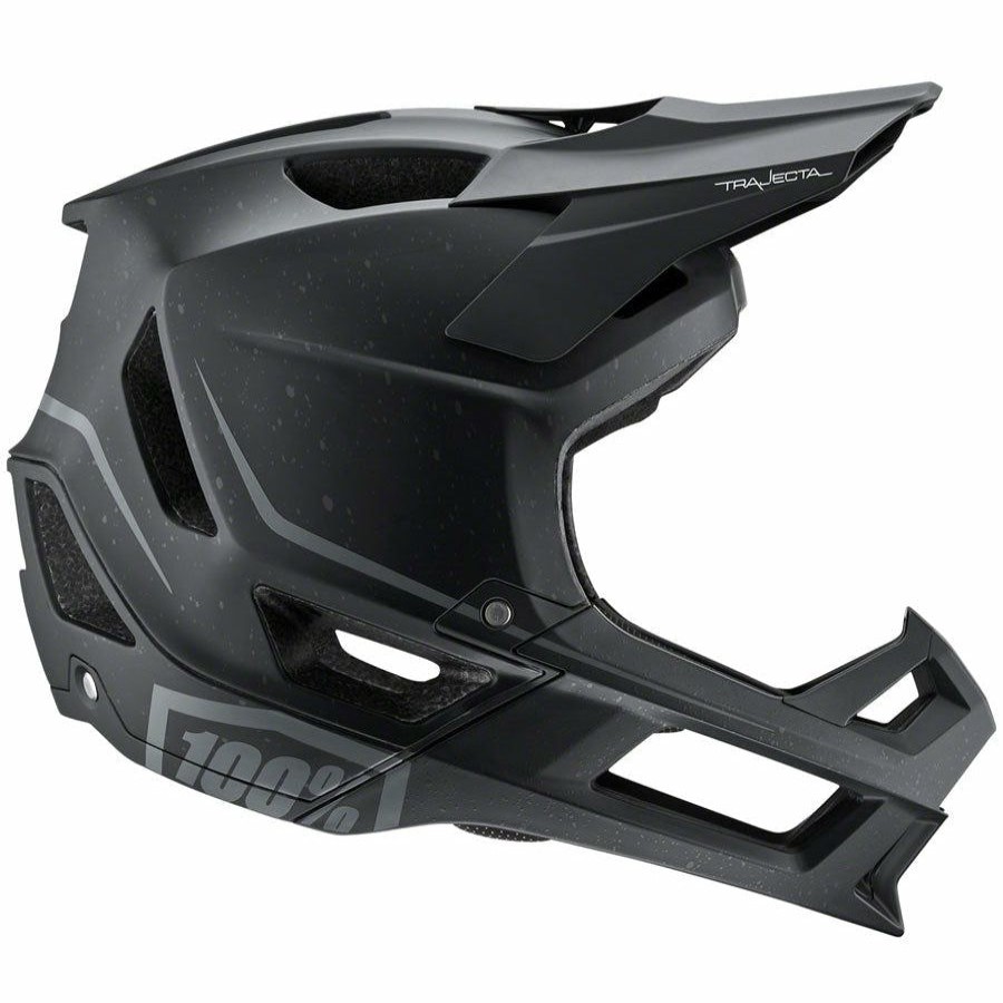 Bike Helmets * | At Discount Prices 100% Trajecta Full Face Mountain Bike Helmet With Fidlock Black