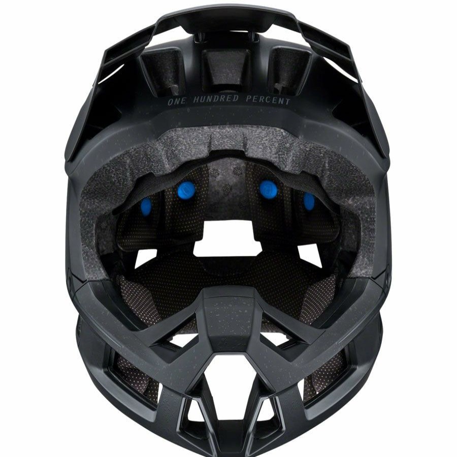 Bike Helmets * | At Discount Prices 100% Trajecta Full Face Mountain Bike Helmet With Fidlock Black