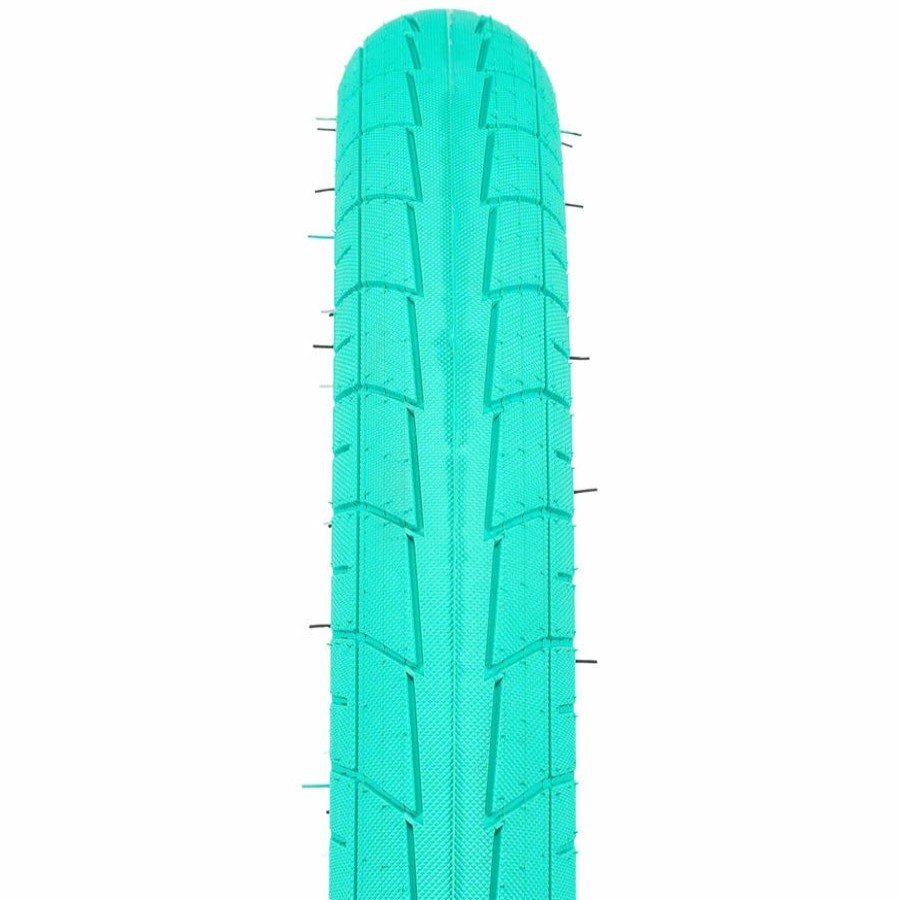 Bike Tires & Tubes * | Sale Salt Tracer Bmx Bike Tire 16 X 2.2, Clincher, Wire, Teal