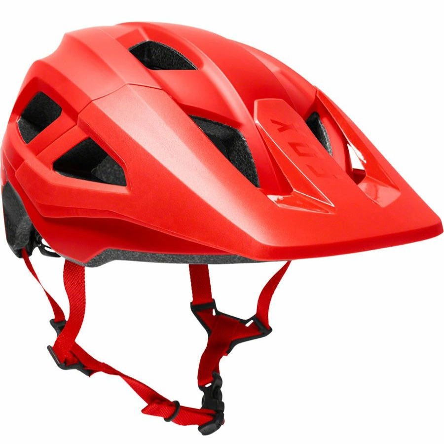 Bike Helmets * | Online Fox Racing Youth Mainframe Mountain Bike Helmet Red