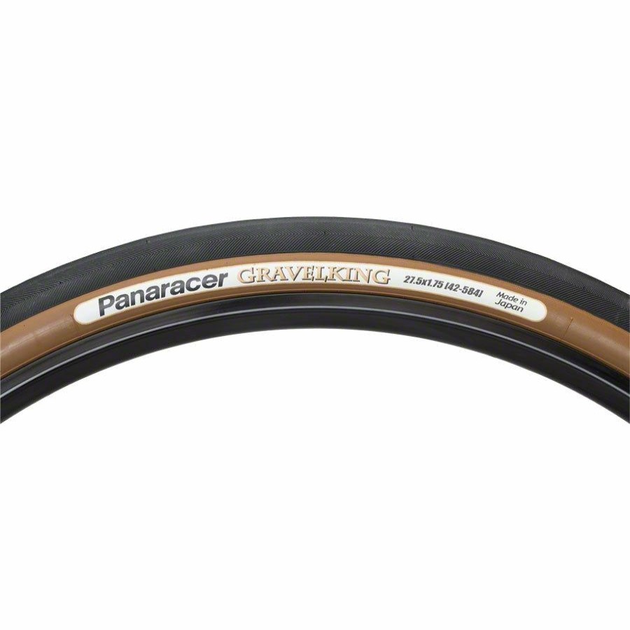 Bike Tires & Tubes * | Exclusive Design Panaracer Gravelking Gravel/Road Bike Tire 650B X 42, Tubeless, Folding, Black/Brown