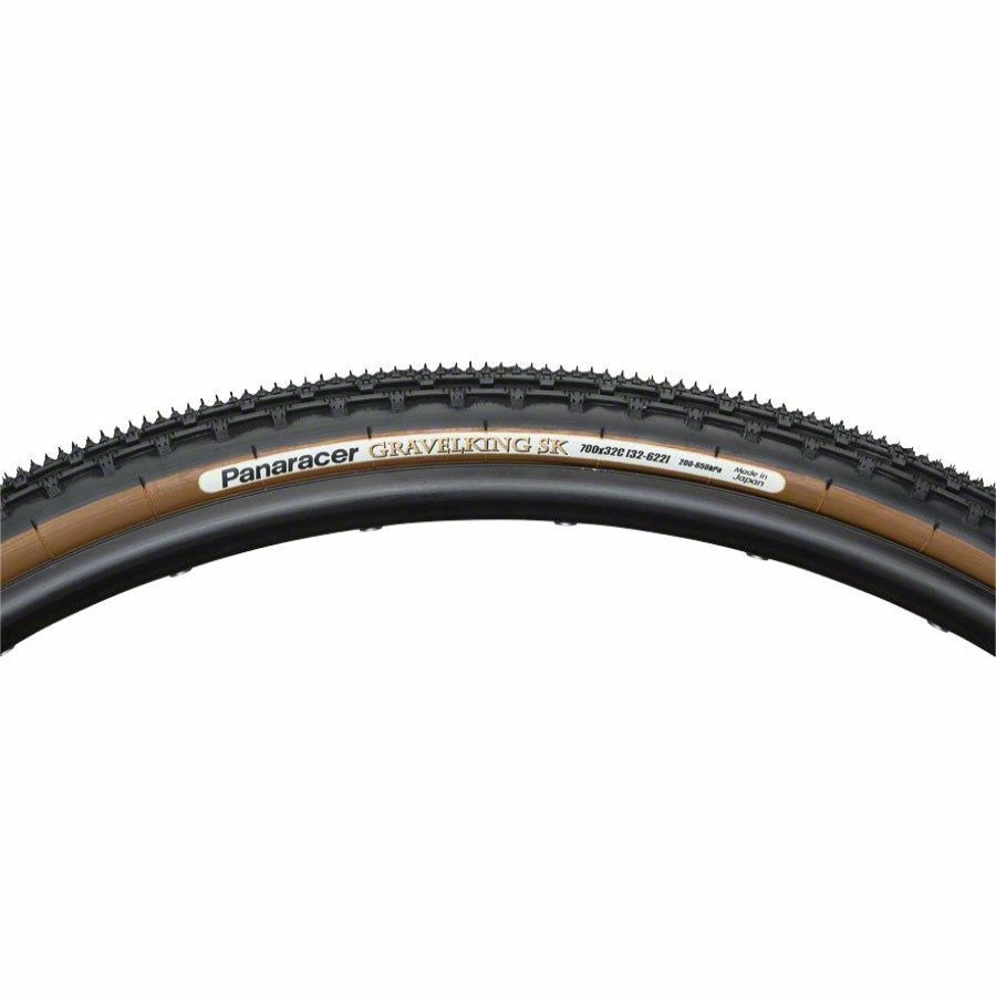 Bike Tires & Tubes * | Hot Selling Panaracer Gravelking Sk Gravel Bike Tire 700 X 38, Tubeless, Folding/Brown