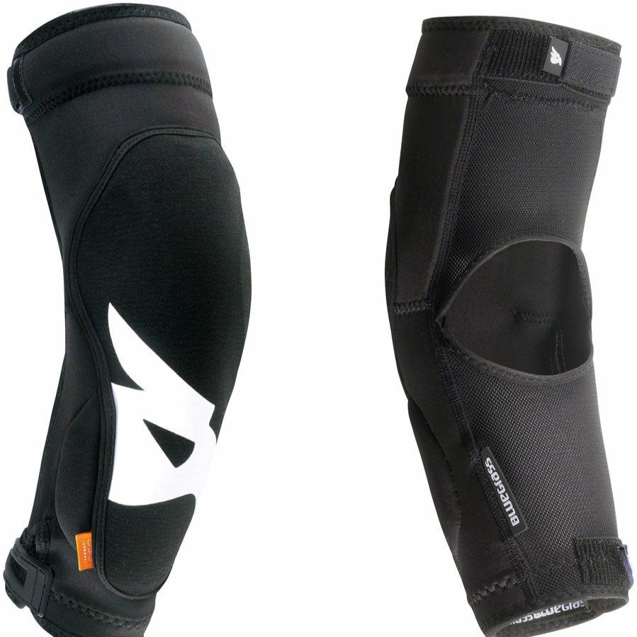 Bike Pads & Protection * | Exclusive Design Bluegrass Solid D3O Mountain Bike Elbow Pads Black