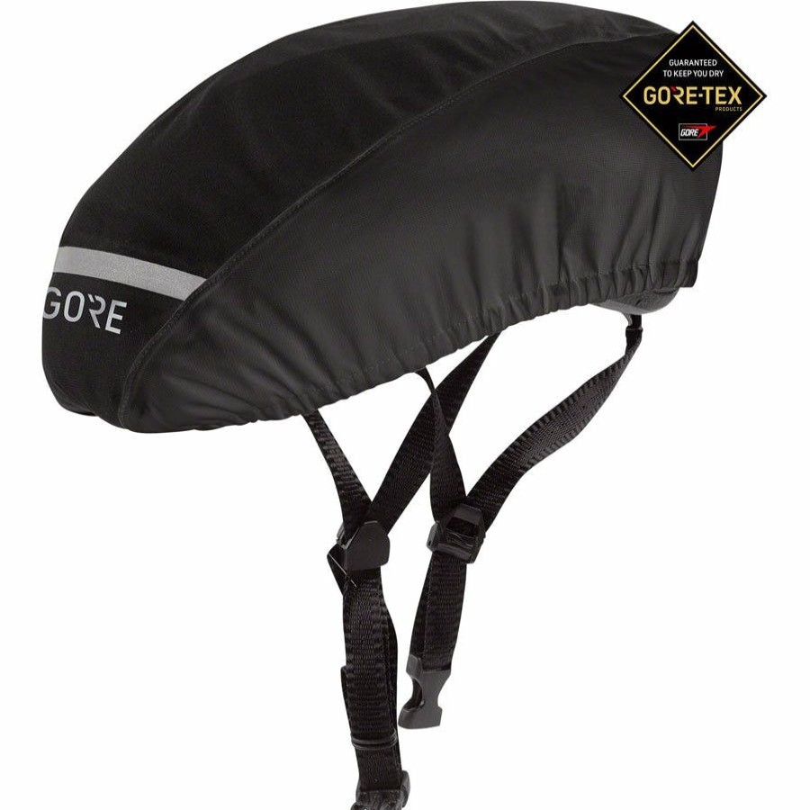 Bike Helmets * | At Reduced Price Garneau C3 Gore-Tex Helmet Cover Black