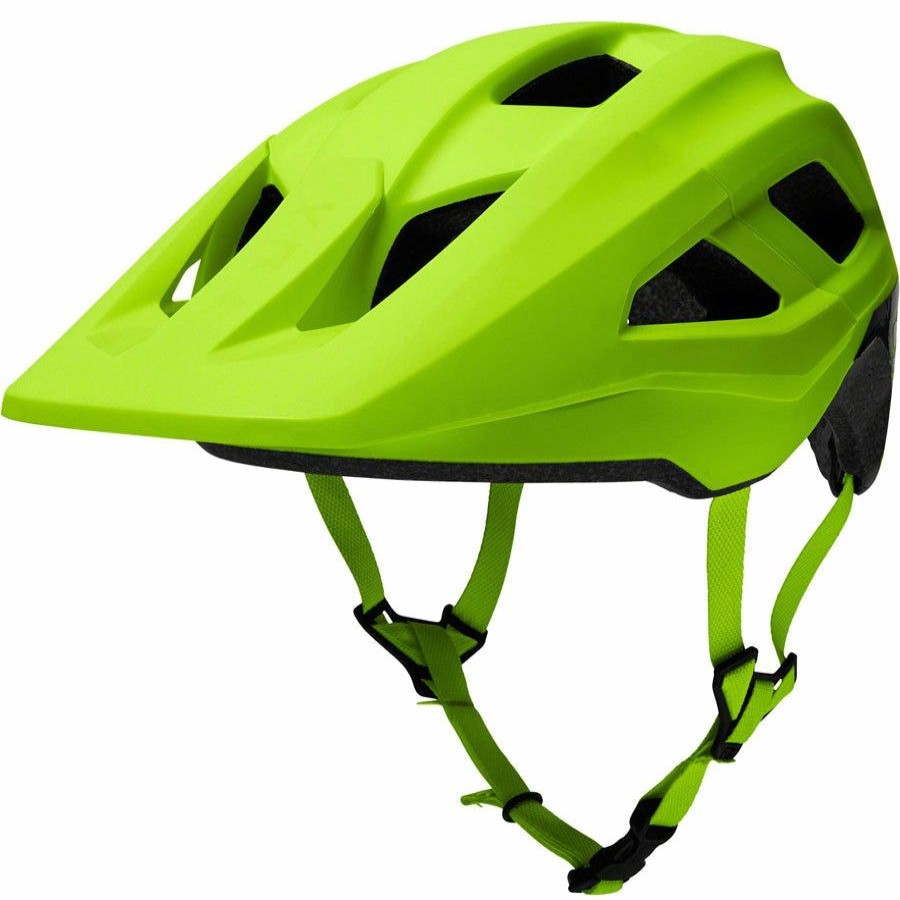 Bike Helmets * | Premium Product Fox Racing Youth Mainframe Mountain Bike Helmet Yellow