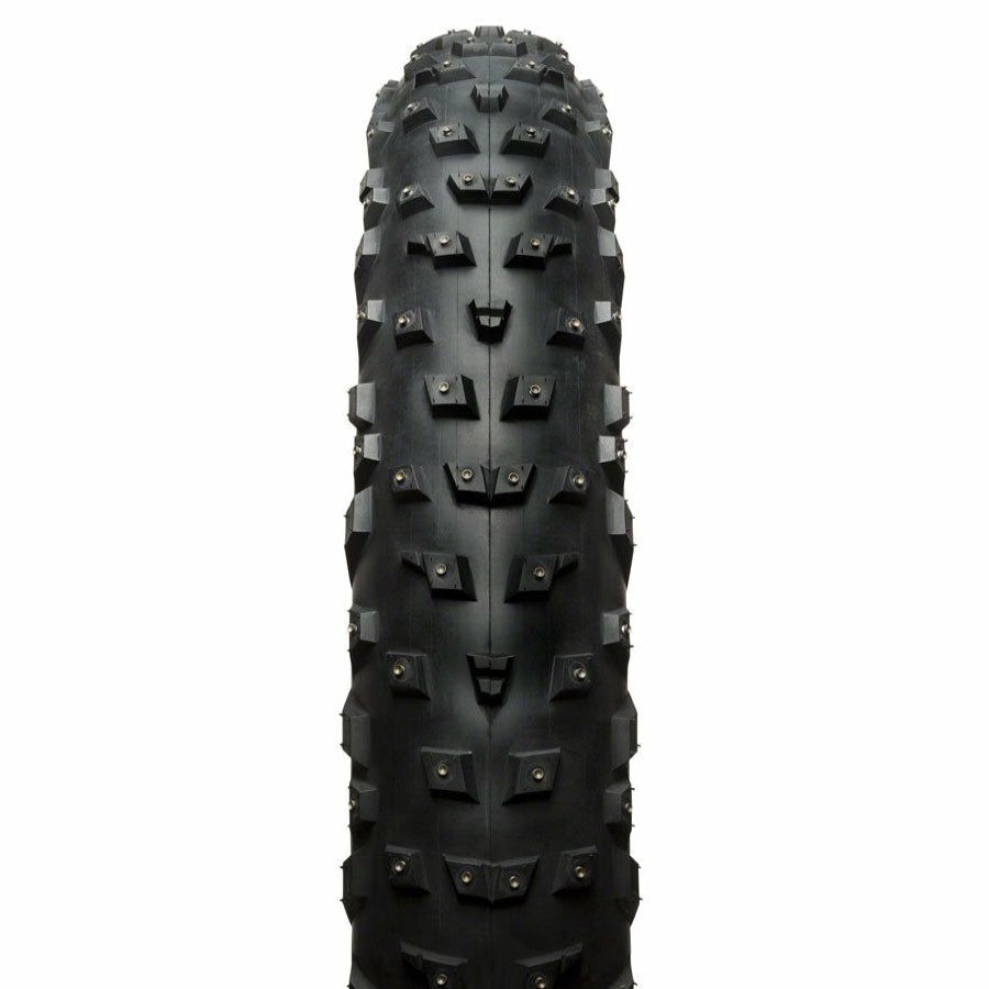 Bike Tires & Tubes * | Nice Style 45Nrth Wrathchild Fat Bike, Winter-Studded Tire 26 X 4.6, Tubeless, Folding, Black, 120Tpi, 224 Xl Concave Carbide Aluminum Studs