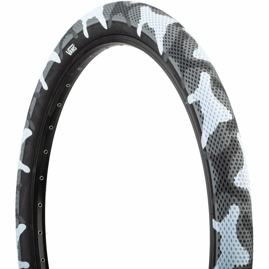 Bike Tires & Tubes * | Radiant Model Cult X Vans Bmx Bike Tire 14 X 2.2, Clincher, Wire, Gray Camo/Black