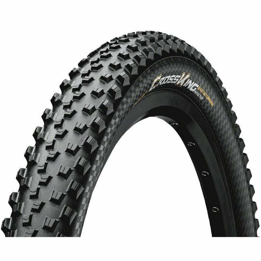 Bike Tires & Tubes * | Premium Product Continental Cross King Tire 27.5 X 2.6, Tubeless, Folding, Black, Shieldwall, Puregrip