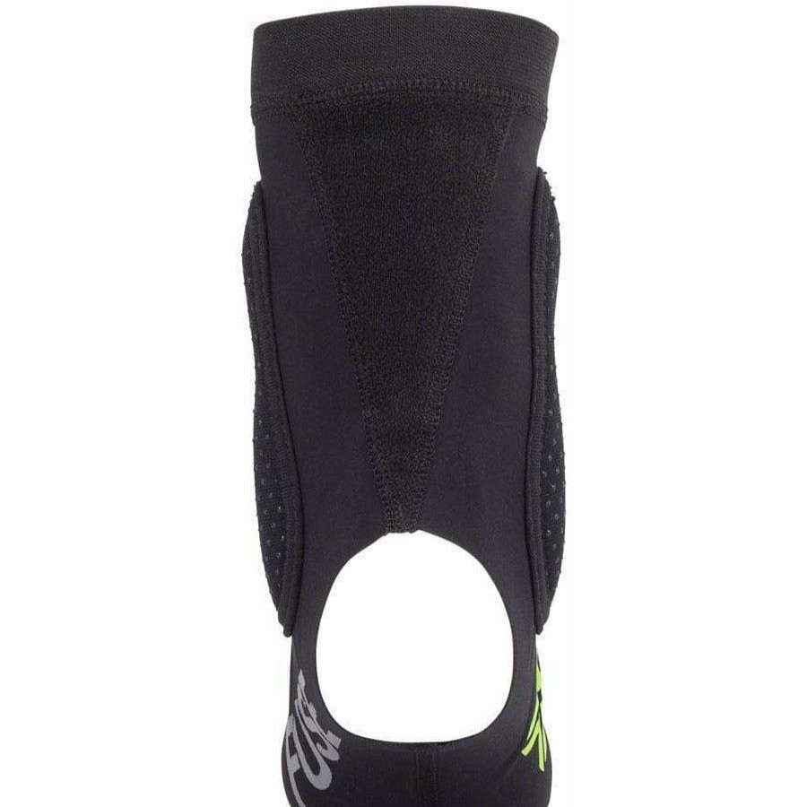 Bike Pads & Protection * | At Discount Prices Fuse Protection Omega Bike Ankle Protector Black/Neon Yellow