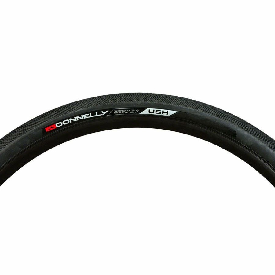 Bike Tires & Tubes * | Hot Selling Donnelly Sports Strada Ush Road, Gravel Bike Tire 700 X 40, Tubeless, Folding, Black