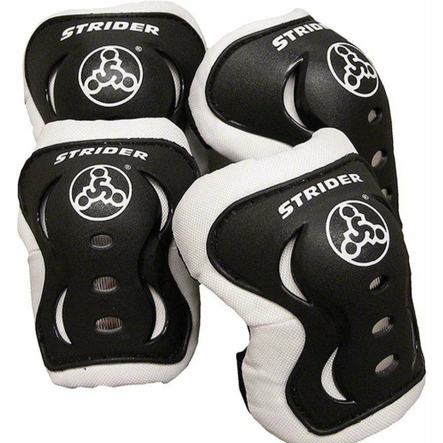 Bike Pads & Protection * | Premium Product Strider Youth Bike Knee And Elbow Pad Set