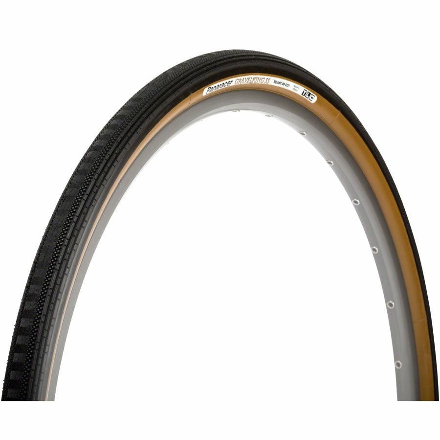 Bike Tires & Tubes * | Hot Sale Panaracer Gravelking Ss Plus Gravel/Road Bike Tire 700 X 38, Tubeless, Folding/Brown, Protite Protection