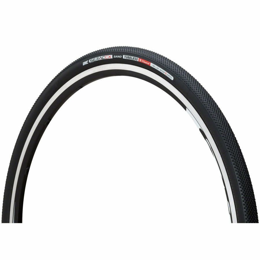 Bike Tires & Tubes * | Premium Product Irc Tires Serac Cx Sand X-Guard Cyclocross Bike Tire 700 X 30, Tubeless, Folding, Black