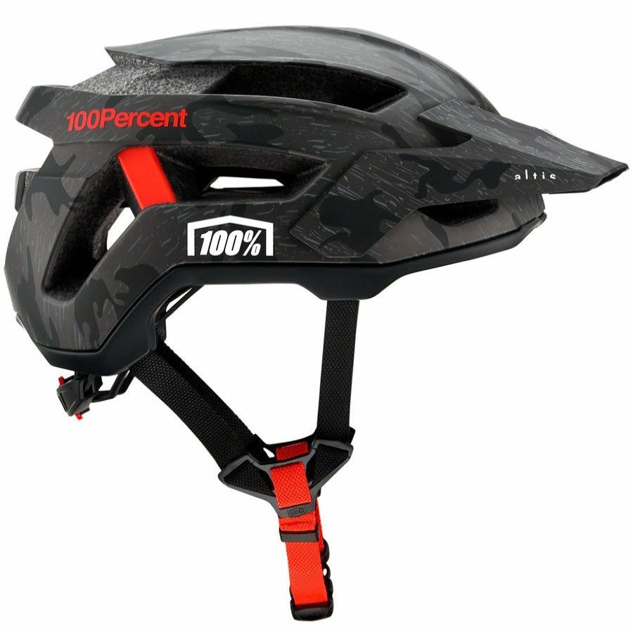 Bike Helmets * | New Products 100% Altis Mountain Bike Helmet Black/Red