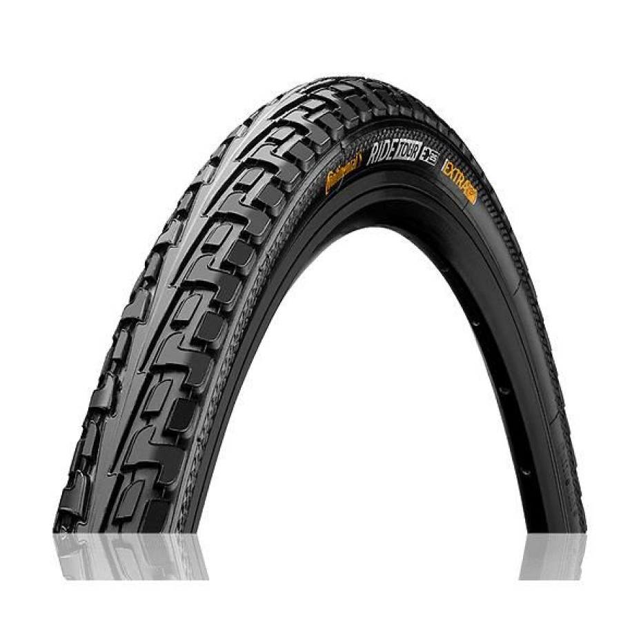 Bike Tires & Tubes * | Premium Product Continental Ride Tour, Wire Bead, Flat Resist E-Bike Tire 700 X 37C