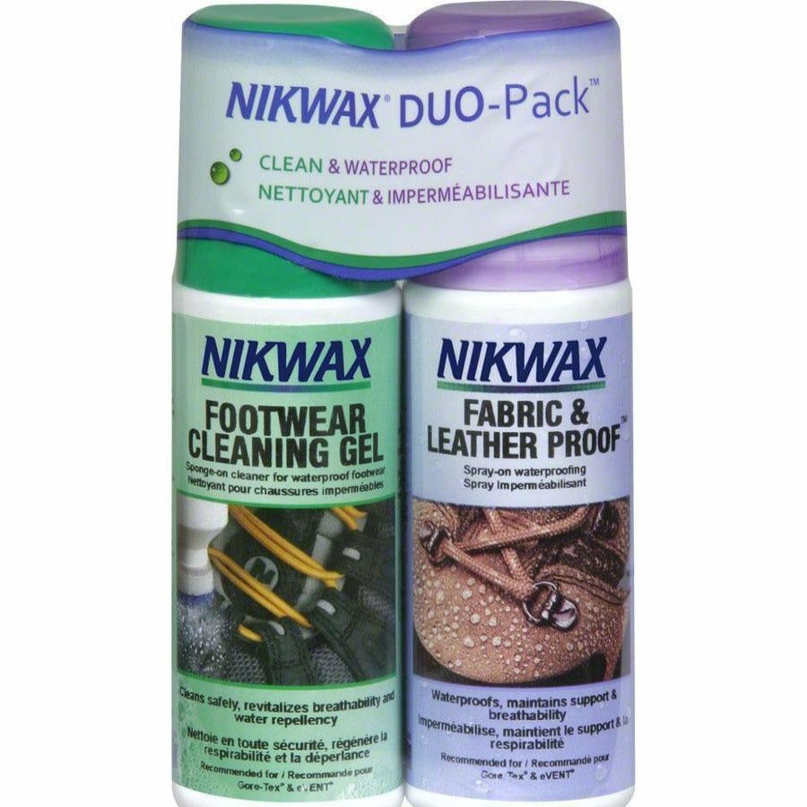 Clothing Accessories * | High Quality Nikwax Fabric And Leather Spray Footwear Duo Pack