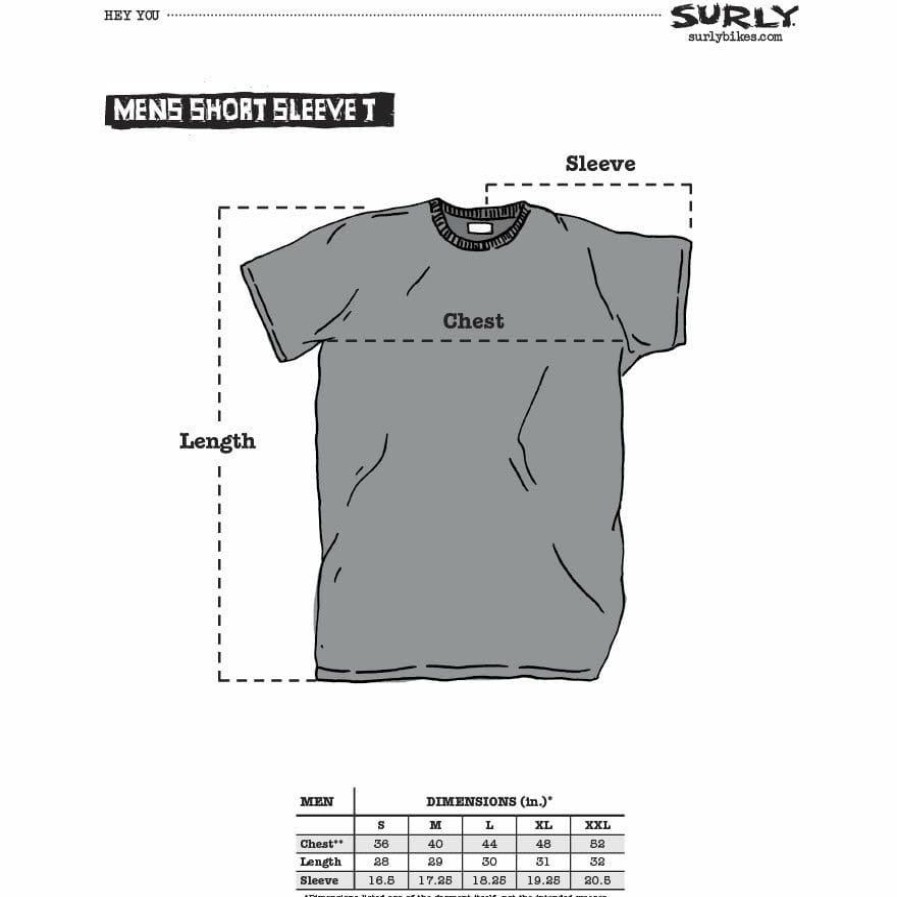 Bike Jerseys * | Trend Model Surly Logo Long Sleeve T-Shirt