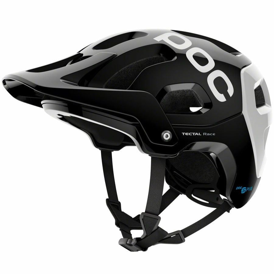 Bike Helmets * | Top Sell Poc Tectal Race Spin Mountain Bike Helmet Black