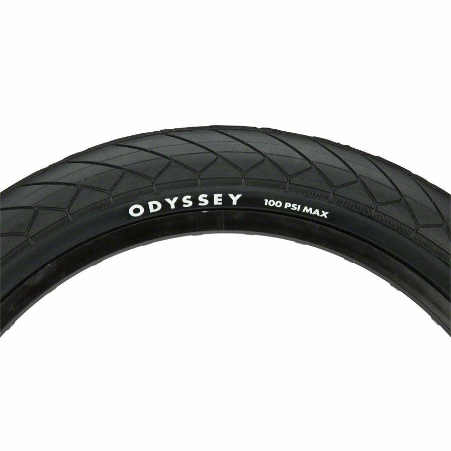 Bike Tires & Tubes * | Online Odyssey Tom Dugan Signature Bmx Bike Tire 20 X 2.4, Clincher, Wire, Black