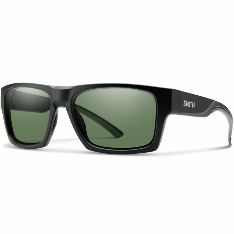 Bike Gloves * | Nice Style Smith Outlier 2 Sunglasses Matte Black Chromapop Polarized Gray Green