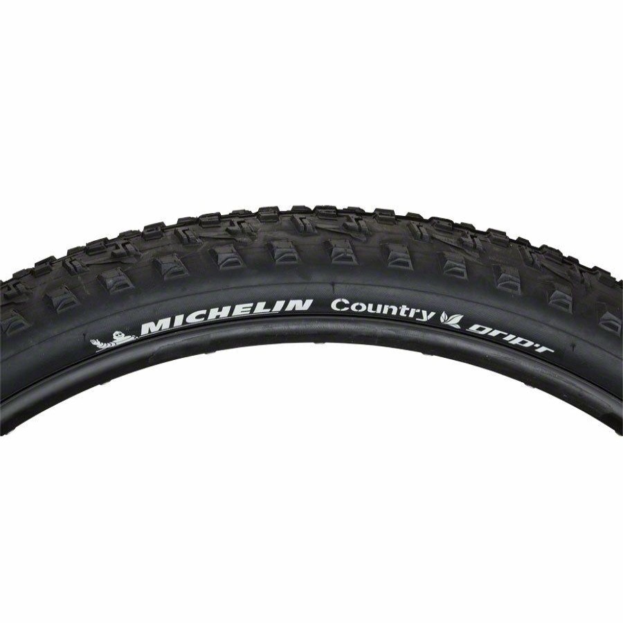 Mountain Bike Tire * | Classical Style Michelin Country Grip'R Mountain Bike Tire 26 X 2.1, Clincher, Wire, Black