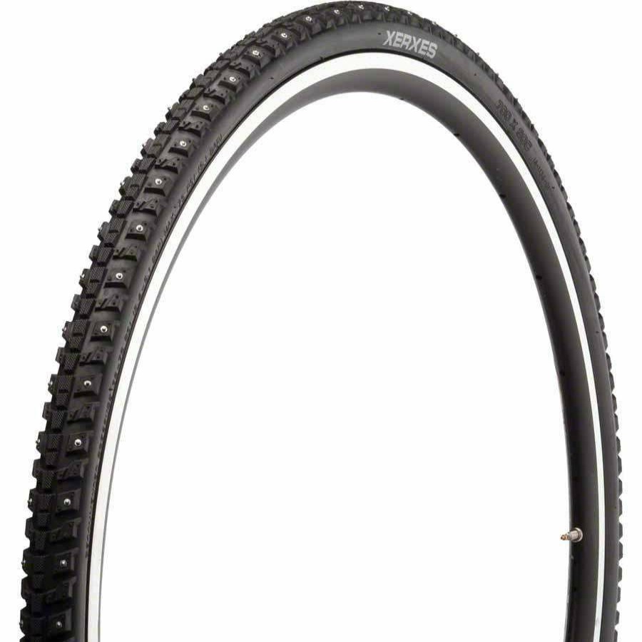 Bike Tires & Tubes * | Nice Style 45Nrth Xerxes 700 X 30 Studded Commuter Bike Tire, 140 Steel Carbide Studs, 33Tpi, Wire Bead