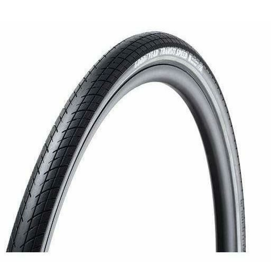 Bike Tires & Tubes * | At Discount Prices Goodyear Transit Speed 700C Bike Tire Folding Tr 700 X 35C