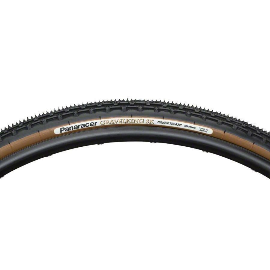 Bike Tires & Tubes * | Exclusive Design Panaracer Gravelking Sk Bike Tire 700 43 Folding Bead, Brown Sidewall