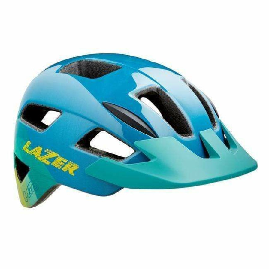 Bike Helmets * | New Models Lazer Gekko Mips Kids Bike Helmet Blue/Yellow