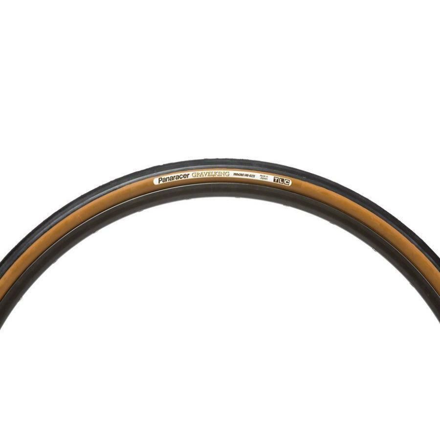 Bike Tires & Tubes * | New Models Panaracer Gravelking Slick Bike Tire 700 38 Folding Bead, Brown Sidewall