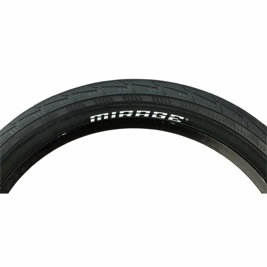 Bike Tires & Tubes * | Hot Sale Eclat Mirage Bmx Bike Tire 20 X 2.35, Clincher, Wire, Black, 110Tpi