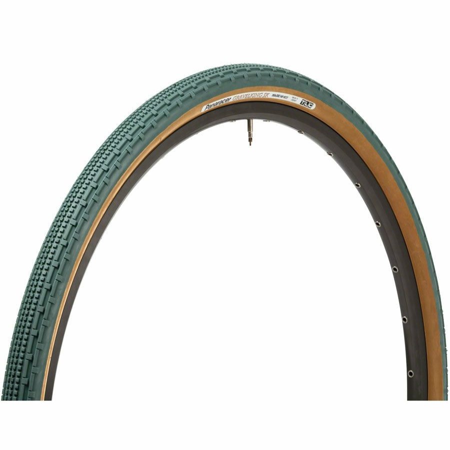 Bike Tires & Tubes * | At Reduced Price Panaracer Gravelking Sk Gravel Bike Tire 700 X 32, Tubeless, Folding, Astral Blue