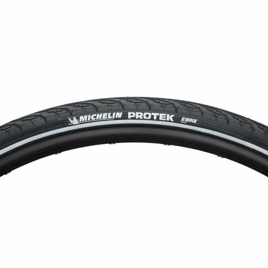 Bike Tires & Tubes * | Online Michelin Protek, Wire Bead, Flat Resist, Road Bike Tire 700 X 38Mm