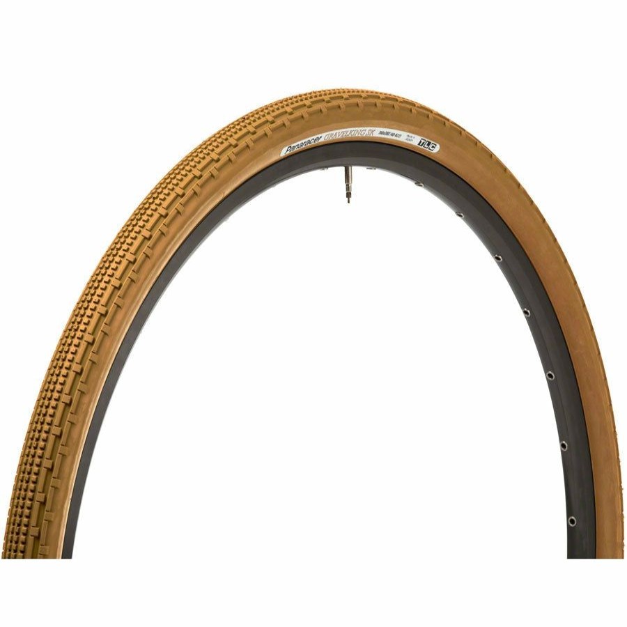 Bike Tires & Tubes * | Hot Sale Panaracer Gravelking Sk Gravel Bike Tire 700 X 38, Tubeless, Folding, Ginger