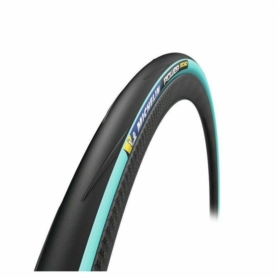 Bike Tires & Tubes * | At Reduced Price Michelin Power Road Ts Tire 700 X 25, Clincher, Folding, Blue