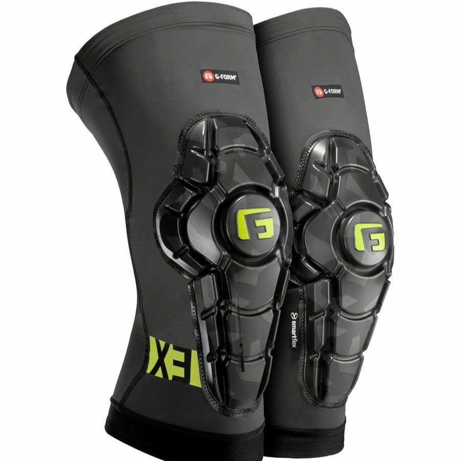 Bike Pads & Protection * | New Products G-Form Pro-X3 Mountain Bike Knee Guards Gray