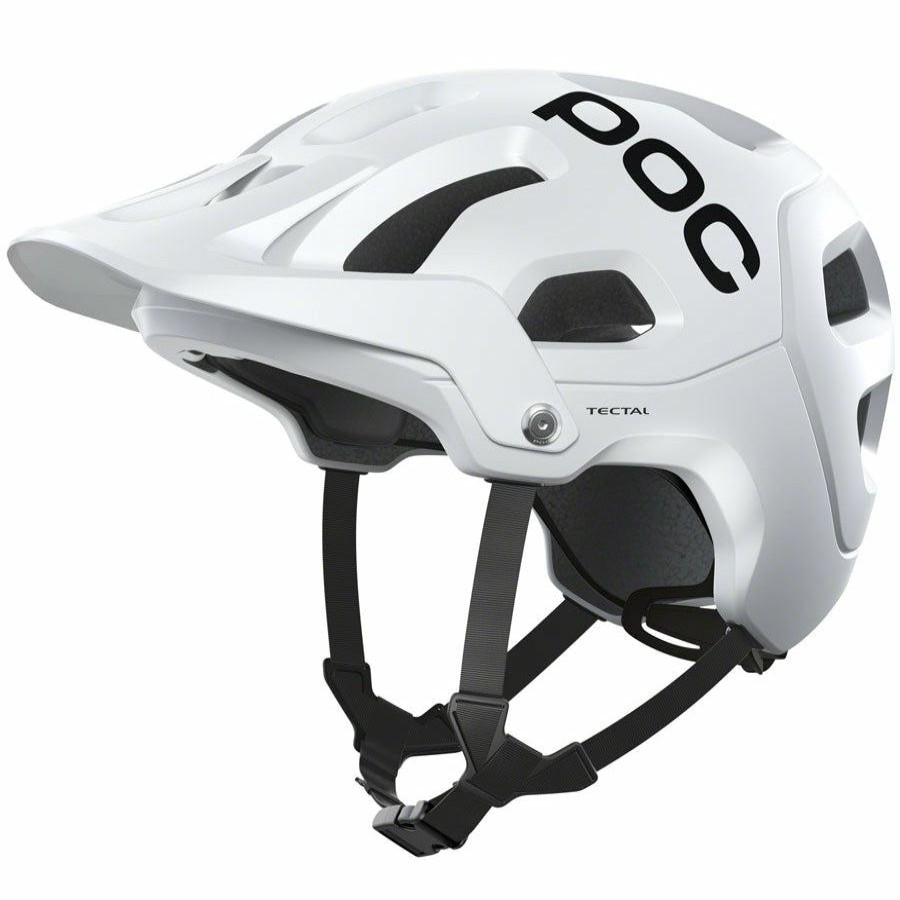 Bike Helmets * | Trend Model Poc Tectal Mountain Bike Helmet White Matte