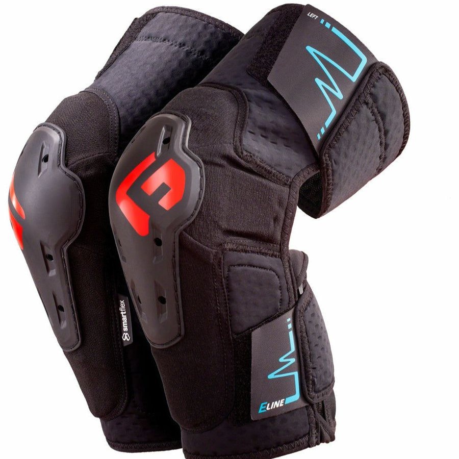 Bike Pads & Protection * | Online G-Form E-Line E-Bike Knee Pads Black