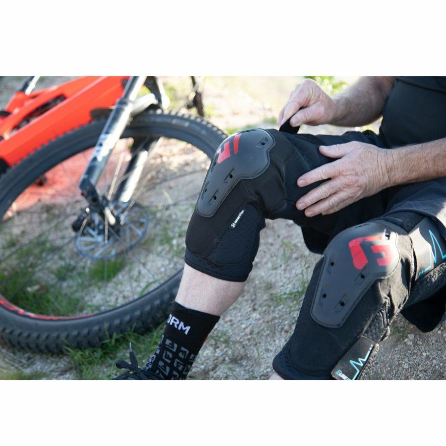 Bike Pads & Protection * | Online G-Form E-Line E-Bike Knee Pads Black