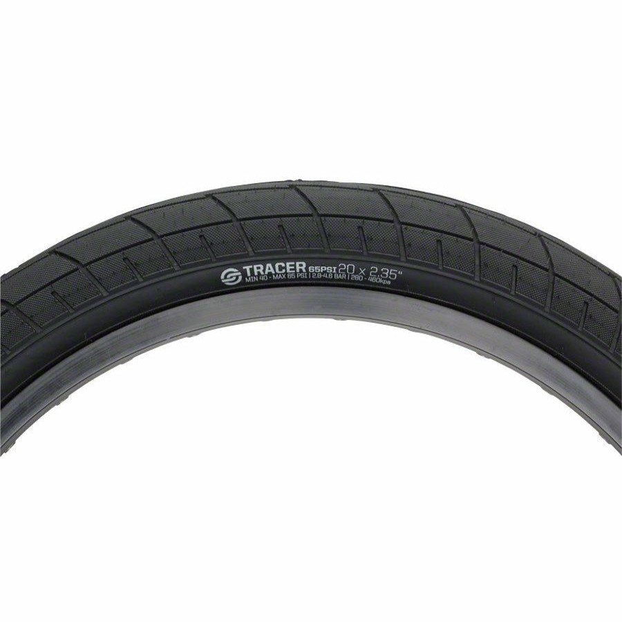 Bike Tires & Tubes * | Radiant Model Salt Salt Tracer Bmx Bike Tire 20 X 2.35, Clincher, Wire, Black