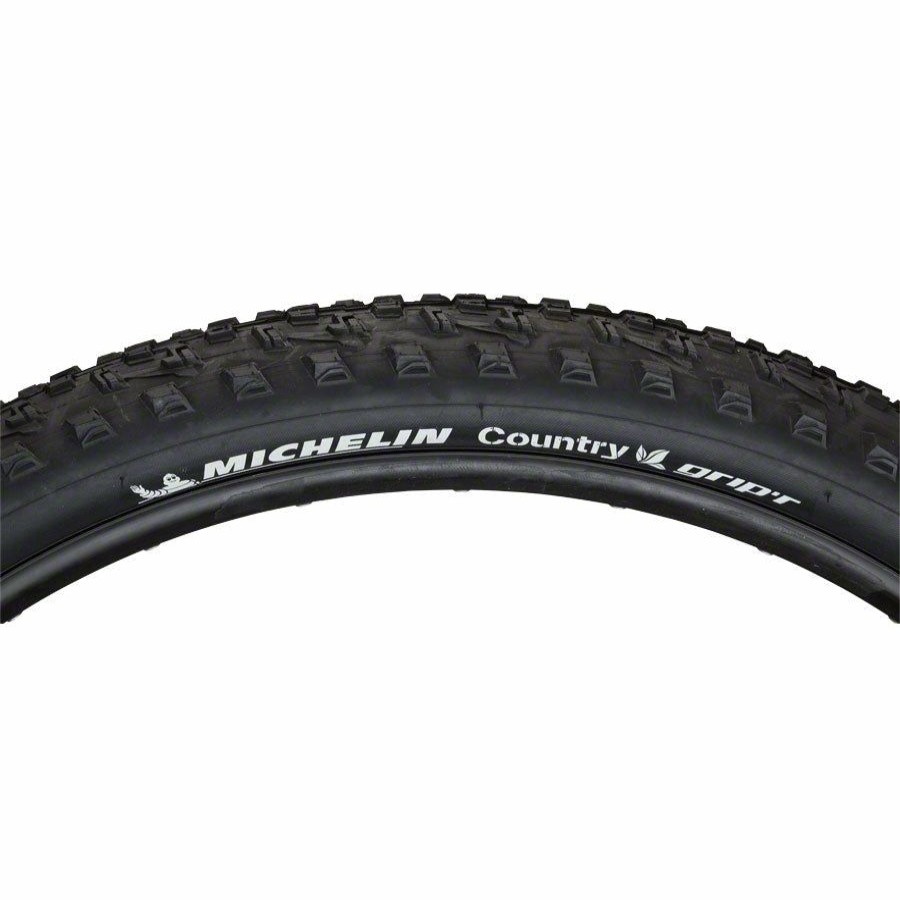 Mountain Bike Tire * | Hot Selling Michelin Country Grip'R Mountain Bike Tire 27.5 X 2.1, Clincher, Wire, Black